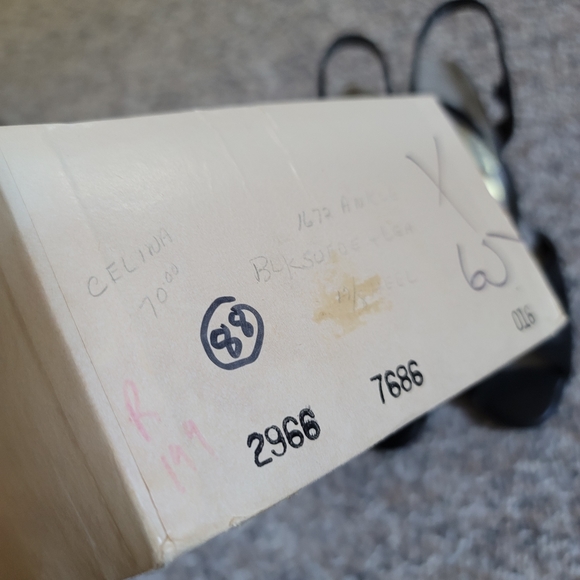 Celina Black Suede Small Heels Sandal shoes - Picture 6 of 7